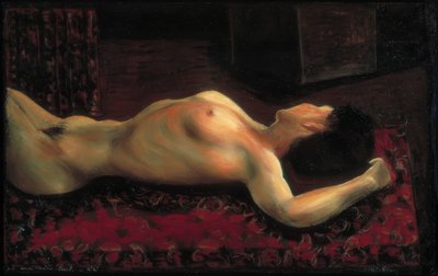 Nu allonge av Moise Kisling