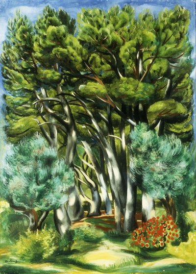 Landskap av Moise Kisling