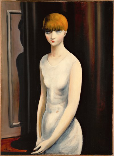 Porträtt av Kiki de Montparnasse (olja på duk) av Moise Kisling