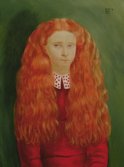 Porträtt av Rosine Fels av Moise Kisling