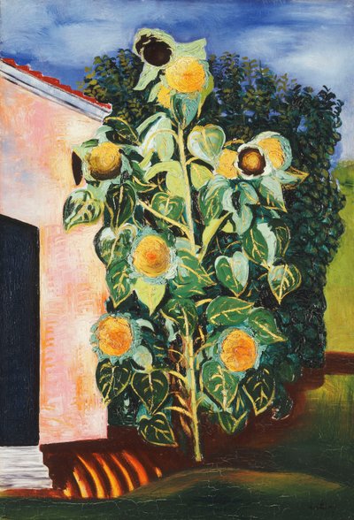 Solrosor; Les Tournesols av Moise Kisling