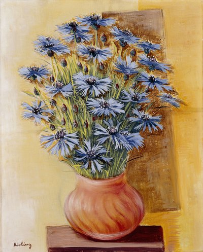 Vas med blommor av Moise Kisling