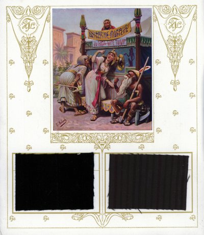 Magic lantern of the High Life Tailor (färg litho) av Moloch