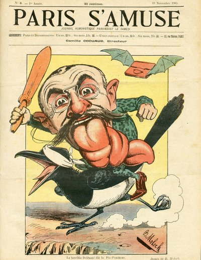 Paris har roligt, nummer 6, Satirical in Colors av Moloch