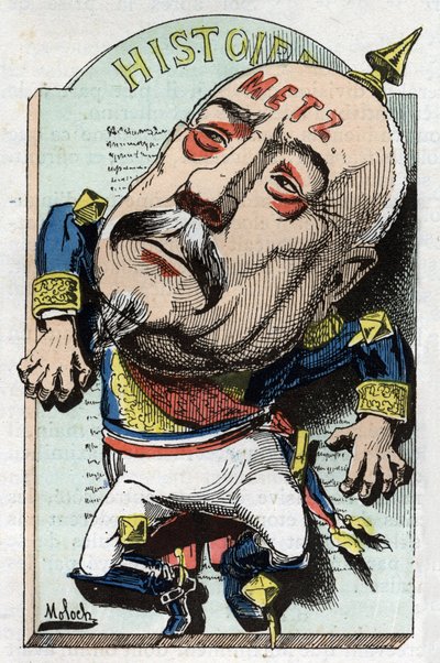 Hellängdsporträtt av Francois Achille Bazaine (Francois-Achille av Moloch