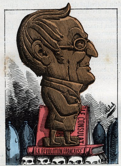Porträtt av Adolphe Thiers (1797-1877), Frankrikes president av Moloch