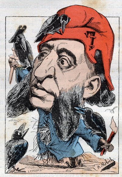 Porträtt av Jules Ferry (1832-1893), fransk politiker av Moloch