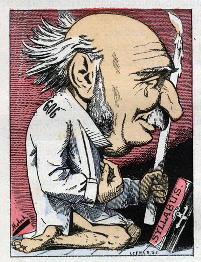 Porträtt av Jules Simon (1814-1896), fransk politiker av Moloch