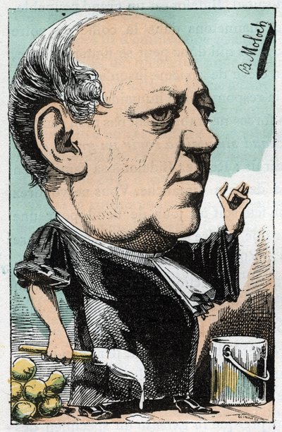 Porträtt av Maître Charles Lachaud (1817-1882), fransk advokat av Moloch