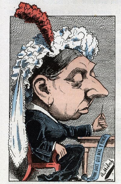 Porträtt av Victoria Iere, drottning av England (1819-1901) av Moloch