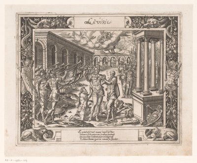 Medeltiden under Mars inflytande Le Viril (titel på objekt) Seven Ages of Man (serietitel) Les Figvres Et Povrtraictz Des Sept Aages De L