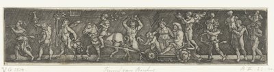 Triomf van Bacchus av Monogrammist VG