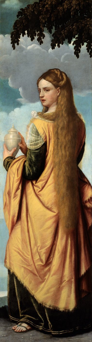 Maria Magdalena av Moretto da Brescia