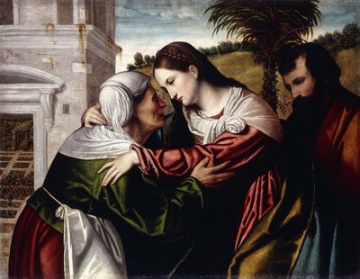 Besöket av Moretto da Brescia