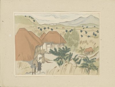 Kawakami varma källor Kawakami Onsen (titel på objekt) Del två, Aizu-området (serietitel) Dai nishu, Aizu no bu (serietitel) Tryck av japanska landskap (serietitel) Nihon fukei hanga (serietitel) av Morita Tsunetomo