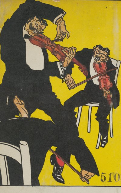 Mellan 3 och 4 på morgonen! Mellan 3 och 4 am!, 1911. av Moritz Jung