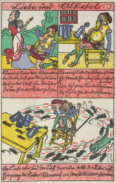 Kärlek och alkohol Kärlek och alkohol, 1911. av Moritz Jung