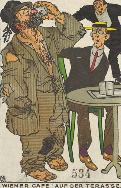 Wiencafé: På terrassen Wiencafé: På terrassen, 1911. av Moritz Jung