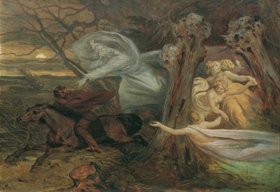 Erlking, c. 1830 av Moritz Ludwig von Schwind