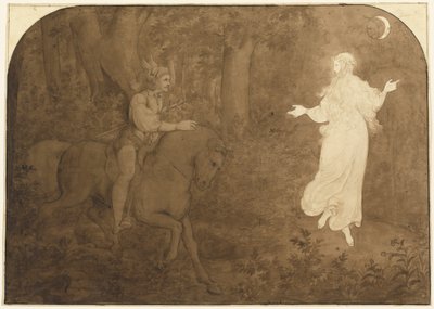 Föreställningen i skogen av Moritz Ludwig von Schwind