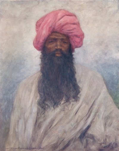 "En typisk baluch", 1903 av Mortimer L Menpes