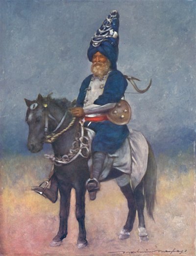An Akalis Fanatical Devotee, 1903 av Mortimer L Menpes
