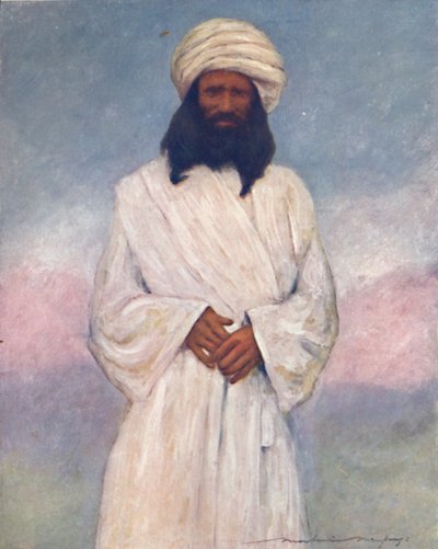 "Från kullarna, Baluchistan", 1903 av Mortimer L Menpes