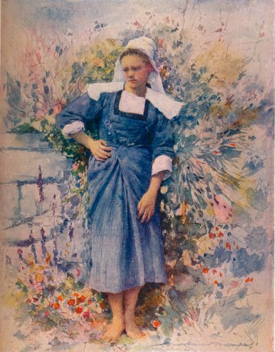 Lilla Maria, 1905. 1914 av Mortimer L Menpes