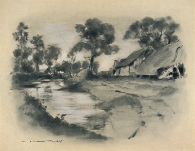 "På väg till Mandalay", 1903 av Mortimer L Menpes