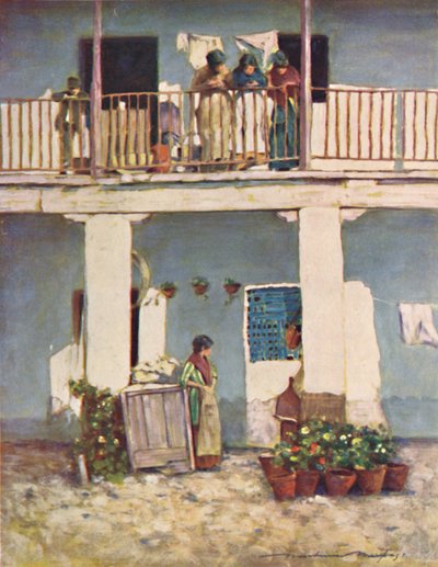 "Sevilla", 1903 av Mortimer L Menpes