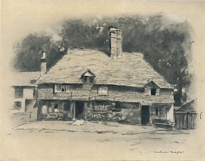 En stuga i Surrey, 1903 av Mortimer Ludington Menpes
