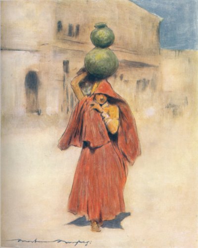 En vattenbärare, 1905 av Mortimer Ludington Menpes