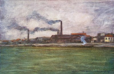 Fabriksskorstenar av Mortimer Ludington Menpes