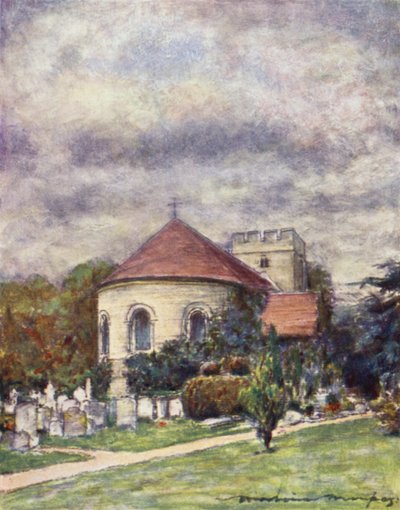 Gorings kyrka av Mortimer Ludington Menpes