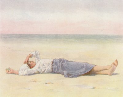 I solens öga (färglitografi) av Mortimer Ludington Menpes