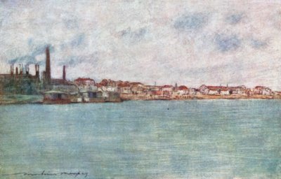 På väg till Charenton av Mortimer Ludington Menpes