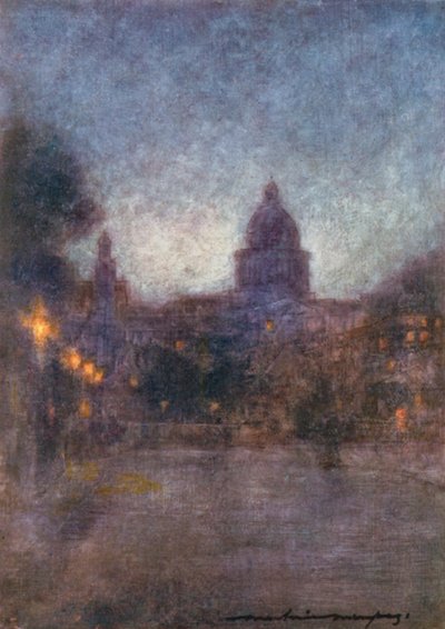 Paris by Night av Mortimer Ludington Menpes
