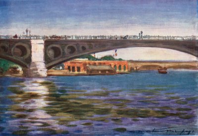Pont Concordeswed av Mortimer Ludington Menpes