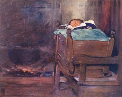 Världens barn: Breton, ut ur buset (färglitografi) av Mortimer Ludington Menpes