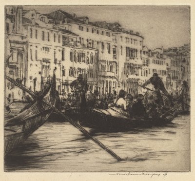 F? The Day, Venedig av Mortimer Menpes