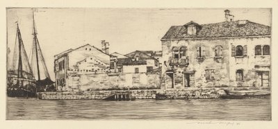 Giudecca, Venedig av Mortimer Menpes