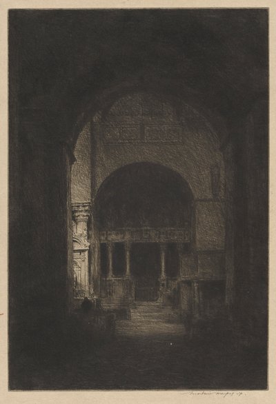 Interiör av St. Mark av Mortimer Menpes
