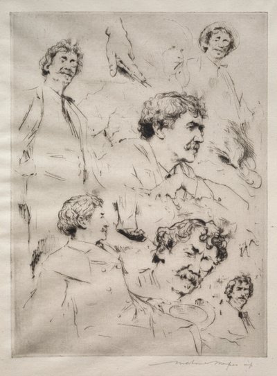 James MacNeill Whistler. av Mortimer Menpes