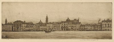 Panorama från St Mark av Mortimer Menpes