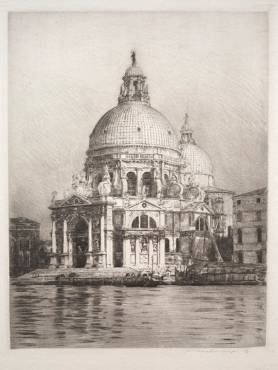 Santa Maria Della Salute #1 av Mortimer Menpes