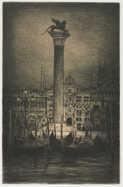 Markus Piazza, 1910. av Mortimer Menpes