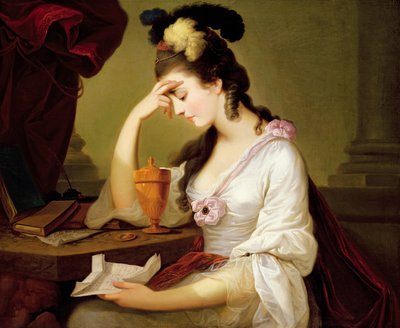 Sigismonda och Guiscardos hjärta av Moses Haughton