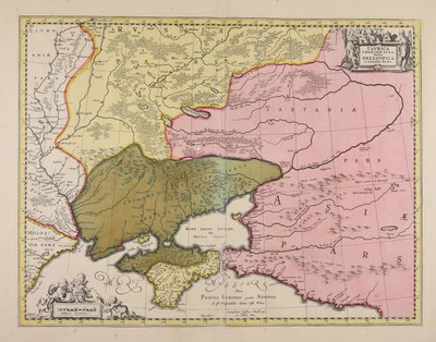Taurian Chersonese heter idag Przecopsca och Gazara av Moses Pitt