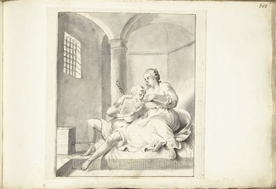 Cimon in Pero (Caritas Romana) av Moses Ter Borch