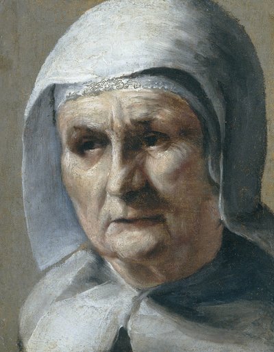 Gammal kvinna av Moses Ter Borch